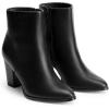 image:imageDREAM PAIRS Womens Ankle Boots Chunky Block Heel BootiesBlackPu