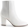 image:imageDREAM PAIRS Womens Ankle Boots Chunky Block Heel BootiesWhitepu