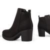 image:imageDREAM PAIRS Womens Ankle Boots Chunky Heel Platform Fall Heeled Short Booties ShoesBlackPu