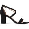 image:imageDREAM PAIRS Womens Ankle Strap Dress Low Chunky Block Open Toe Heel Sandals for Party WeddingBlacknubuck