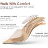 image:imageDREAM PAIRS Womens Chunky Heels Closed Toe Low Block Work Shoes Pointed Toe Dress Comfortable Wedding PumpsNudepu