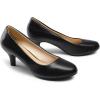 image:imageDREAM PAIRS Womens Dress Comfortable Low Heel Pump ShoesBlackpu