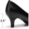 image:imageDREAM PAIRS Womens Dress Comfortable Low Heel Pump ShoesBlackpu