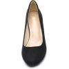 image:imageDREAM PAIRS Womens Dress Comfortable Low Heel Pump ShoesBlacksuede