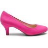 image:imageDREAM PAIRS Womens Dress Comfortable Low Heel Pump ShoesFuchsiaSuede