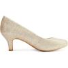 image:imageDREAM PAIRS Womens Dress Comfortable Low Heel Pump ShoesGold