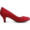 image:imageDREAM PAIRS Womens Dress Comfortable Low Heel Pump ShoesLuvlyred