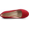 image:imageDREAM PAIRS Womens Dress Comfortable Low Heel Pump ShoesLuvlyred