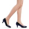 image:imageDREAM PAIRS Womens Dress Comfortable Low Heel Pump ShoesNavyPat