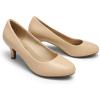 image:imageDREAM PAIRS Womens Dress Comfortable Low Heel Pump ShoesNudepu