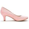 image:imageDREAM PAIRS Womens Dress Comfortable Low Heel Pump ShoesPinkSuede