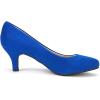 image:imageDREAM PAIRS Womens Dress Comfortable Low Heel Pump ShoesRoyalBlue