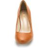 image:imageDREAM PAIRS Womens Dress Comfortable Low Heel Pump ShoesTanPu