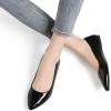 image:imageDREAM PAIRS Womens Dress Pointed Toe Flats Ballet Comfort Soft Slip On Casual Flat Shoes for Work Office BusinessBlackPat