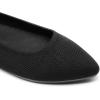 image:imageDREAM PAIRS Womens Dress Pointed Toe Flats Ballet Comfort Soft Slip On Casual Flat Shoes for Work Office BusinessBlackknit
