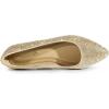 image:imageDREAM PAIRS Womens Dress Pointed Toe Flats Ballet Comfort Soft Slip On Casual Flat Shoes for Work Office BusinessGoldrhinestone