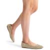 image:imageDREAM PAIRS Womens Dress Pointed Toe Flats Ballet Comfort Soft Slip On Casual Flat Shoes for Work Office BusinessGoldrhinestone