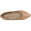 image:imageDREAM PAIRS Womens Dress Pointed Toe Flats Ballet Comfort Soft Slip On Casual Flat Shoes for Work Office BusinessNude Pu