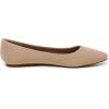 image:imageDREAM PAIRS Womens Dress Pointed Toe Flats Ballet Comfort Soft Slip On Casual Flat Shoes for Work Office BusinessNudeSuede