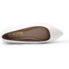 image:imageDREAM PAIRS Womens Dress Pointed Toe Flats Ballet Comfort Soft Slip On Casual Flat Shoes for Work Office BusinessWhitePu