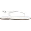 image:imageDREAM PAIRS Womens Flat Sandals Dressy Rhinestone Thong Ankle Strap Summer Gladiator SandalsWhite