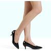 image:imageDREAM PAIRS Womens Pumps Kitten Heel Pointed Toe Shoes for Women Comfortable Office Work Dress ShoesBlackPat
