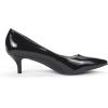 image:imageDREAM PAIRS Womens Pumps Kitten Heel Pointed Toe Shoes for Women Comfortable Office Work Dress ShoesBlackPat