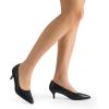 image:imageDREAM PAIRS Womens Pumps Kitten Heel Pointed Toe Shoes for Women Comfortable Office Work Dress ShoesBlackpu