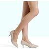 image:imageDREAM PAIRS Womens Pumps Kitten Heel Pointed Toe Shoes for Women Comfortable Office Work Dress ShoesGoldGlitter
