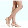 image:imageDREAM PAIRS Womens Pumps Kitten Heel Pointed Toe Shoes for Women Comfortable Office Work Dress ShoesNudeNubuck