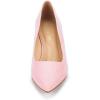image:imageDREAM PAIRS Womens Pumps Kitten Heel Pointed Toe Shoes for Women Comfortable Office Work Dress ShoesPinkSuede