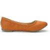 image:imageDREAM PAIRS Womens SoleHappy Ballerina Walking Flats ShoesTan