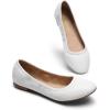 image:imageDREAM PAIRS Womens SoleHappy Ballerina Walking Flats ShoesWhite