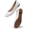 image:imageDREAM PAIRS Womens SoleHappy Ballerina Walking Flats ShoesWhite