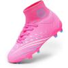 image:imageDREAM PAIRS Boys Girls Football Cleats Youth Firm Groud Outdoor Trainning Athletic Sport High Top Soccer Shoes for LittleBig KidPinkHot Pink