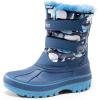 image:imageDREAM PAIRS Boys Girls Snow Boots WaterResistant Outdoor Sport Warm Cozy AntiSlip Cute Ankle Winter Shoes for ToddlerLittleBig KidBlueNavy