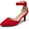 Red/Suede
