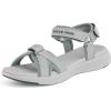 image:imageDREAM PAIRS Womens Sport Athletic Sandals Outdoor Hiking SandalsGrey