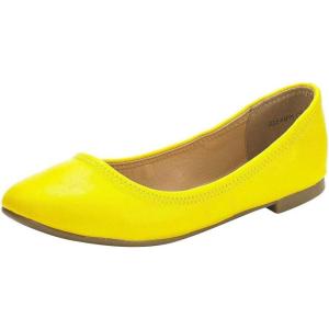 image:imageDREAM PAIRS Womens SoleHappy Ballerina Walking Flats ShoesYellow