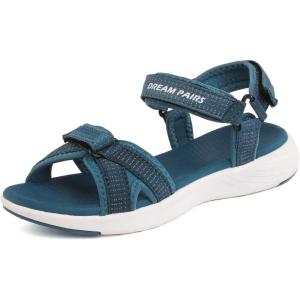 image:imageDREAM PAIRS Womens Sport Athletic Sandals Outdoor Hiking SandalsDarkBlue