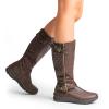 image:imageDREAM PAIRS Womens Faux Fur Knee High Boot Round Toe Fall Winter BootsBrown