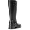 image:imageDREAM PAIRS Womens Knee High Boots Combat Boots Goth Boot Lace Up Adjustable Buckles Chunky Low Heel Fall Booties with Side Zipper to Put on and offBlackpu