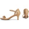 image:imageDREAM PAIRS Womens Lexii Fashion Stilettos Open Toe Pump Heel SandalsNudePu