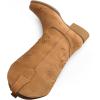 image:imageDREAM PAIRS Womens Square Toe Cowboy Cowgirl Boots Pull On Low Chunky Heel Mid Calf Western Boots with Embroidered Stitched for Theme Party Country ConcertTan