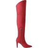 image:imageDREAM PAIRS Womens Thigh High Boots Over The Knee Heels Long Sexy Pointed Toe BootsRedSuede