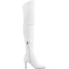 image:imageDREAM PAIRS Womens Thigh High Boots Over The Knee Heels Long Sexy Pointed Toe BootsWhitePu