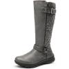 image:imageDREAM PAIRS Womens Faux Fur Knee High Boot Round Toe Fall Winter BootsGrey