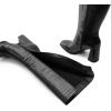 image:imageDREAM PAIRS Knee High Boots for Women Square Toe Gogo Chunky Heel Tall Boot Fashion Side Zipper Long BootBlackcroco