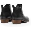image:imageDREAM PAIRS Womens Ankle Boots Classic Low Chunky Heel Side Zipper Booties ShoesBlackpu