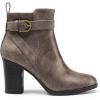 image:imageDREAM PAIRS Womens Chunky High Heel Ankle Boots Round Toe Fall Short Booties ShoesTaupepu